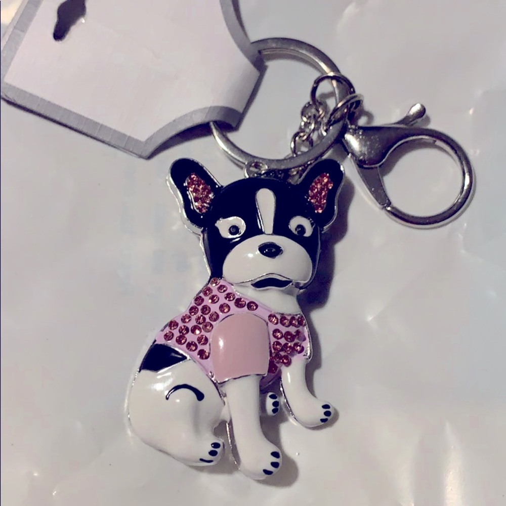 Dog keychain